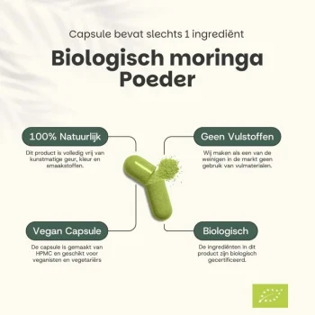 Best Cupplement 20% Korting | Voordeelverpakking Moringa Capsules 500 Mg Biologisch