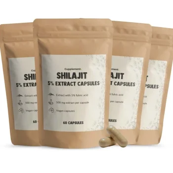 Hot Cupplement 25% Korting | Multipack Shilajit Extract (5%) Capsules 500 Mg