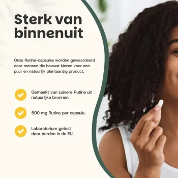 Sale Cupplement 30% Korting | Combideal Rutine Capsules 500 Mg