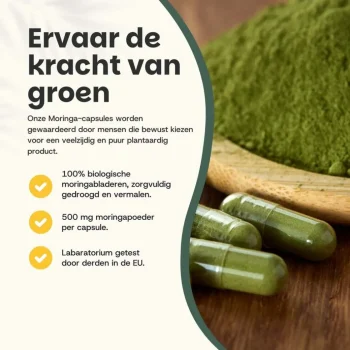 Clearance Cupplement 45% Korting | Multipack Moringa Capsules 500 Mg Biologisch