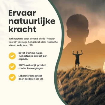 Hot Cupplement 45% Korting | Multipack Turkesterone Capsules 500 Mg
