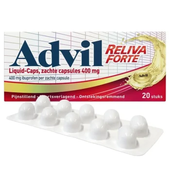 Discount Advil Reliva Forte 400mg Liquid-Caps
