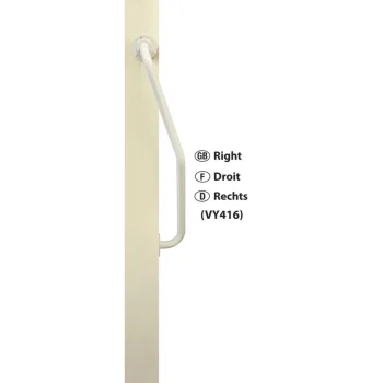 Discount Aidapt Trapbeugel Gedraaid RECHTS