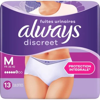 New Always Discreet Incontinentiebroekjes