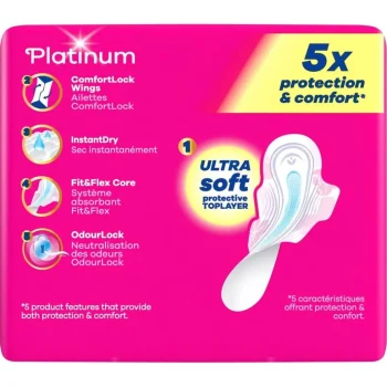 Discount Always Platinum Long Maandverband