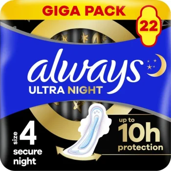 New Always Ultra Secure Night Maandverband