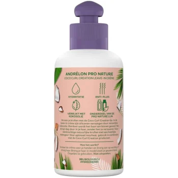 Clearance Andrelon Andrélon Pro Nature Coco Curl Creation Leave-In Crème