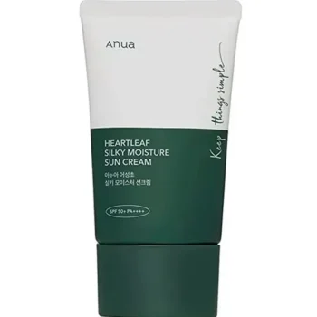 Clearance ANUA Heartleaf Silky Moisture Sun Cream 50ml