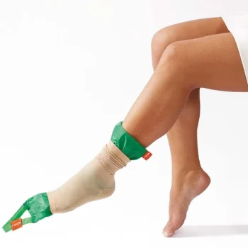 Hot Arion Easy Slide Aantrekhulp Steunkousen Open Teenstuk