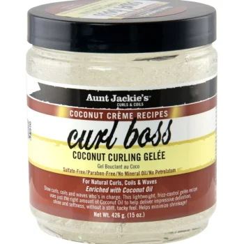 Best Aunt Jackie's Coconut Crème Recipes Curl Boss Coconut Curling Gelée