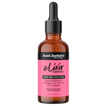 New Aunt Jackie's Curls & Coils Elixir Essentials Hair And Scalp Oil