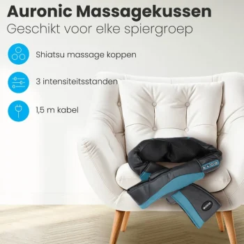 Online Auronic Shiatsu Massagekussen