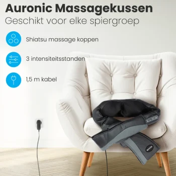Outlet Auronic Shiatsu Massagekussen