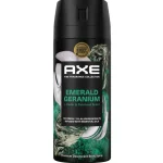 New Axe Fine Fragrance Emerald Geranium Deodorant & Bodyspray
