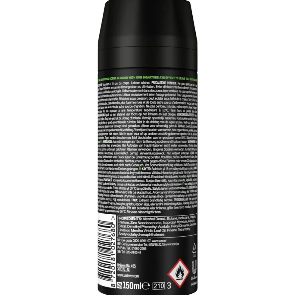 axe-wild-mojito-cedarwood-deo-eqXlHYKy-1.webp Clearance Axe Wild Mojito & Cedarwood Deodorant & Bodyspray