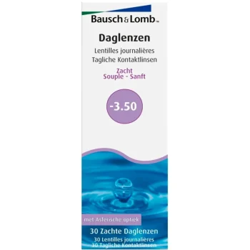 Hot Bausch & Lomb -3.50 Zachte Daglenzen