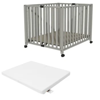 Sale Bebies First Baby Box Met Wieltjes Sarah Met Matras