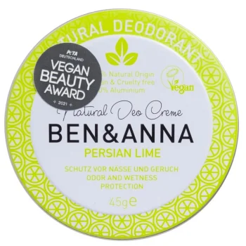 New Ben&Anna Ben & Anna Persian Lime Deodorantcrème In Blik
