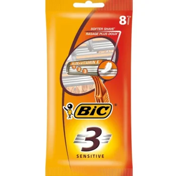 New Bic 3 Sensitive Scheermesjes