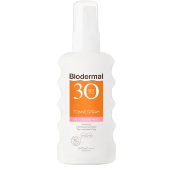 New Biodermal Gevoelige Huid SPF30 Zonnespray