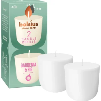 Fashion Bolsius Clean Light Gardenia & Fig Navulling