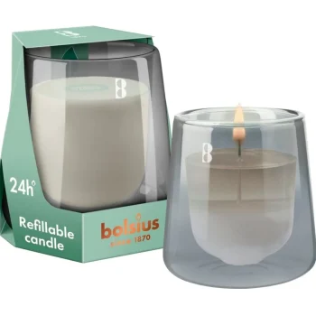 Clearance Bolsius Cleanlight Cypress & Amber Starterkit