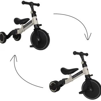 Outlet Born Lucky Loopfiets Trike Olijf