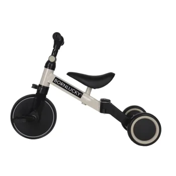 Outlet Born Lucky Loopfiets Trike Olijf