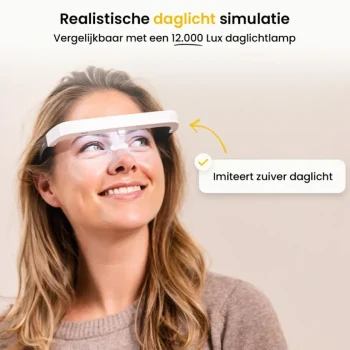 Hot Overig BrellaVio Daglichtbril PRO - Alternatief Voor 12.000 Lux Daglichtlamp