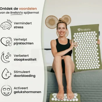 Outlet Overig BrellaVio Spijkermat Set Met Spijkerkussen