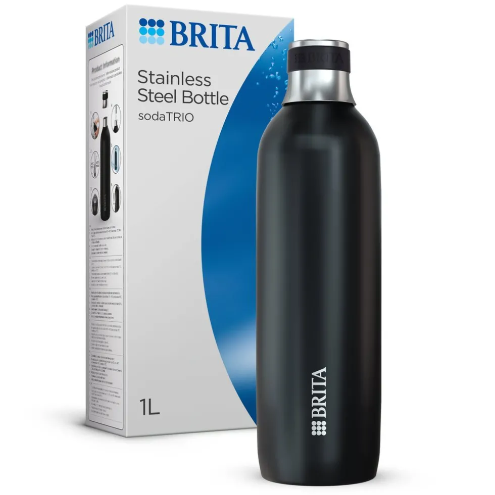 brita-sodatrio-rvs-grote-fles-bfAeZcgh-0.webp Clearance BRITA SodaTRIO RVS Grote Fles Zwart Single Unit