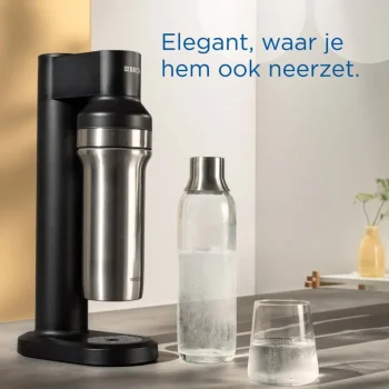 Hot BRITA SodaTRIO RVS Kleine Fles Zwart Single Unit