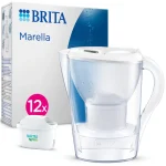 Outlet BRITA Waterfilterkan Marella Cool 2.4L Wit Incl.12 MAXTRA PRO Waterfilterpatroon