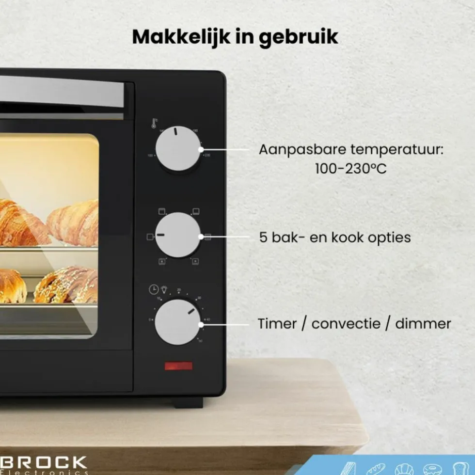 brock-electronics-elektrische-AnAsUYtZ-4.webp Hot Brock Electronics Elektrische Mini Vrijstaande Convectie Grill Oven