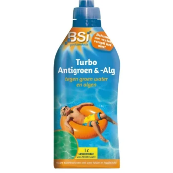 New BSI Turbo Groen & Alg 1L Tegen Algen & Groen Zwembadwater
