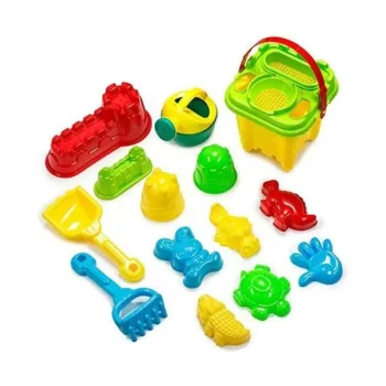 Best Buxibo 12-delige Strand Zandbak Speelgoedset Met Opbergtas Emmer Diertjes Schepjes