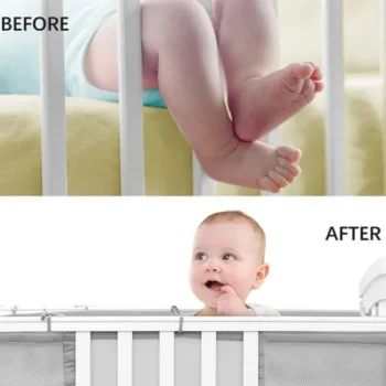 Discount Buxibo Baby Bed Omrander Bedbumper Hoofdbeschermer Set Van 2