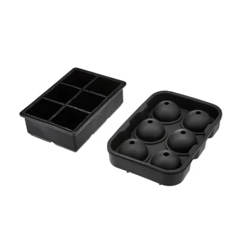 Clearance Buxibo IJsblokjes Tray Set Rond En Vierkant 2 X 3 Set Van 2