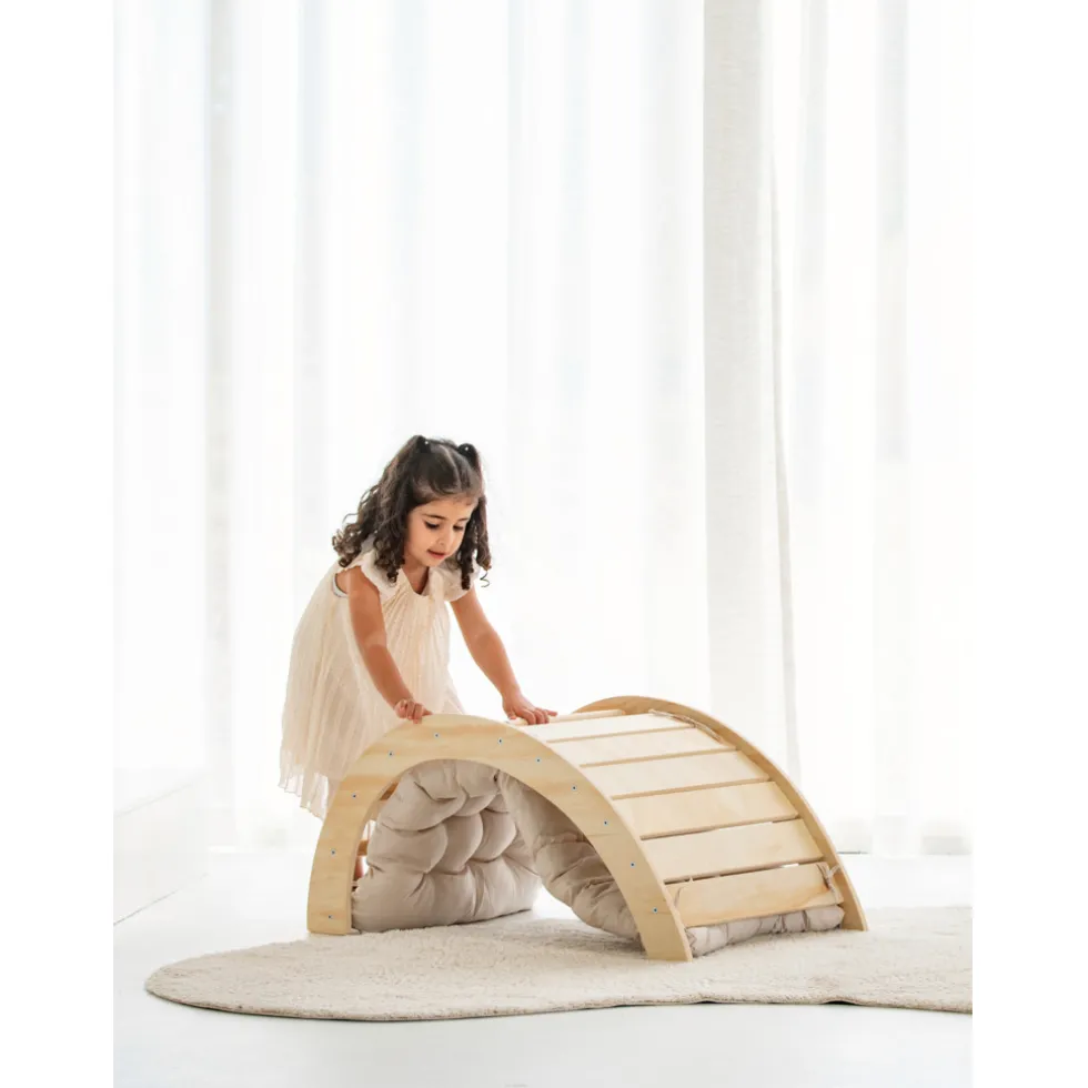 buxibo-mini-houten-klimrek-kl-tuNHmTej-1.webp Discount Buxibo Mini Houten Klimrek & Klimboog Met Kussen & Klimhelling Met Glijbaan