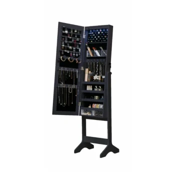 Fashion Buxibo Sieradenkast Op Poten Met Spiegel Sieraden Organizer