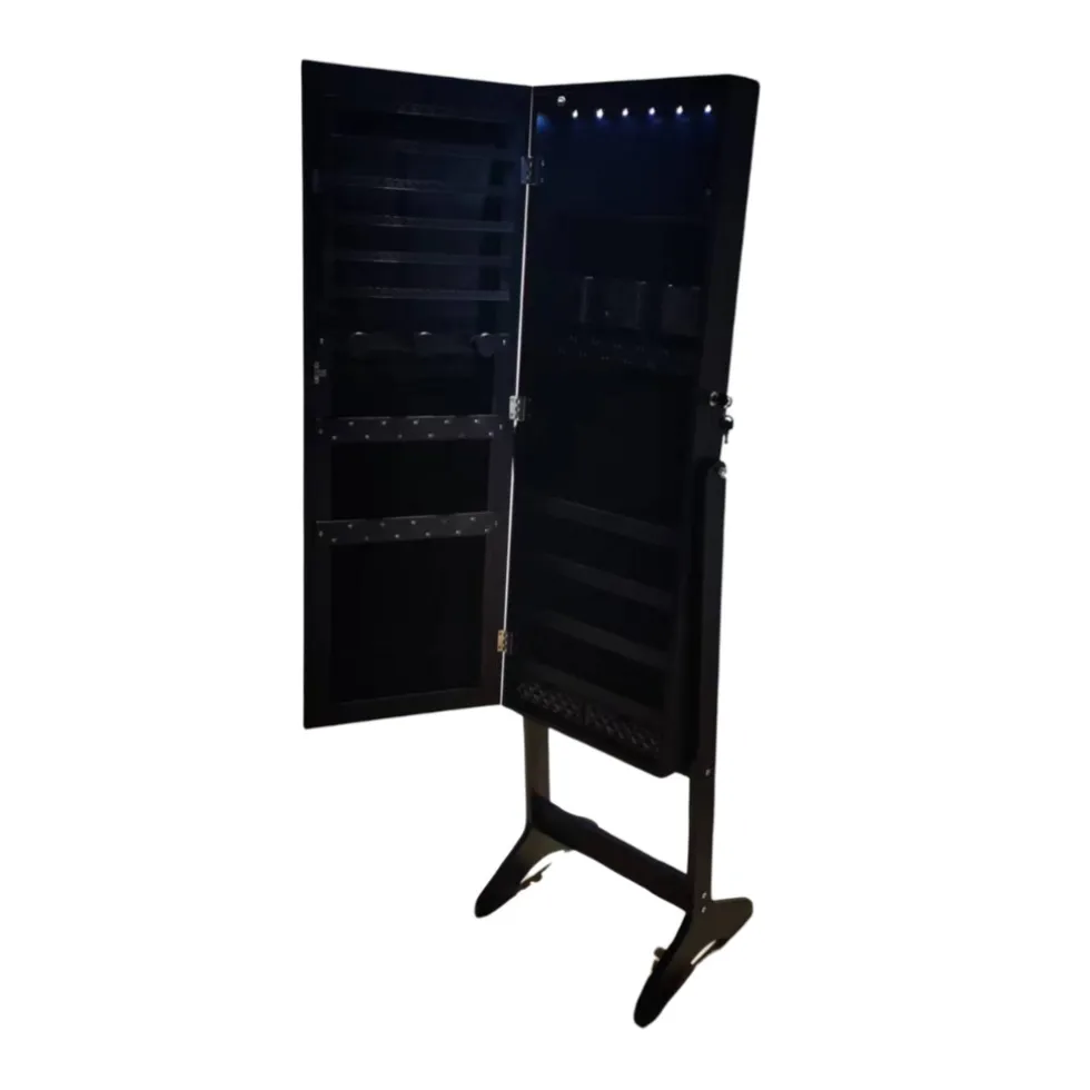 buxibo-sieradenkast-op-poten-m-KbbrWPvb-2.webp Fashion Buxibo Sieradenkast Op Poten Met Spiegel Sieraden Organizer