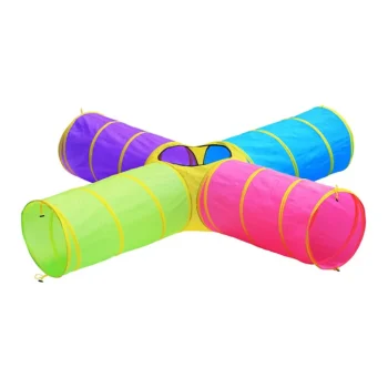 Clearance Buxibo Speeltunnel 4 Uitgangen Kinderspeelgoed/Binnenspeelgoed