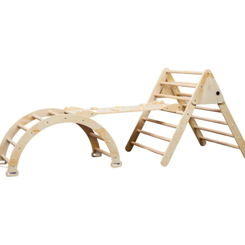 buxibo-xxl-opvouwbare-driehoek-hUXSGekK-0.webp Hot Buxibo XXL Opvouwbare Driehoek + Klimboog Montessori Houten Speelgym Met Glijbaan