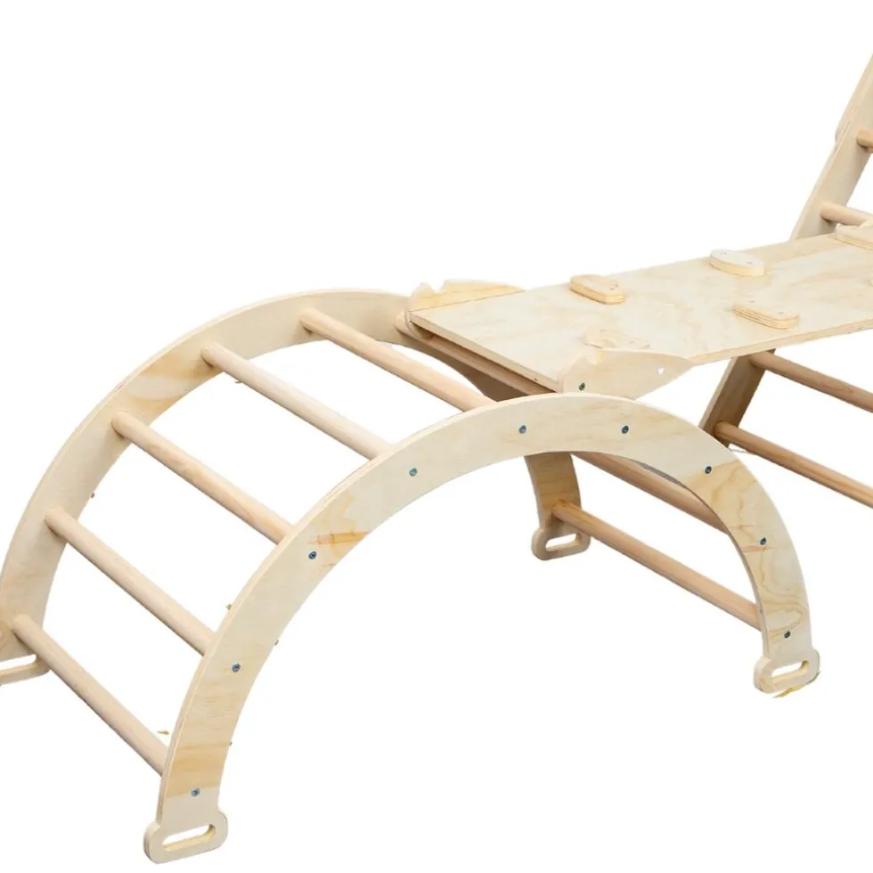 buxibo-xxl-opvouwbare-driehoek-hUXSGekK-1.webp Hot Buxibo XXL Opvouwbare Driehoek + Klimboog Montessori Houten Speelgym Met Glijbaan