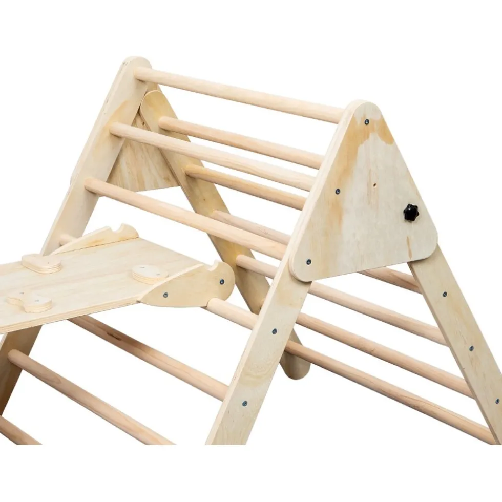 buxibo-xxl-opvouwbare-driehoek-hUXSGekK-2.webp Hot Buxibo XXL Opvouwbare Driehoek + Klimboog Montessori Houten Speelgym Met Glijbaan