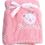 Best Cangaroo Roze Freya Princess 75 X 105 Cm Wiegdeken