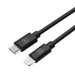 Online Celly Auto Lader +kabel USBC>Lightning