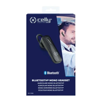 Fashion Celly Bluethooth Headset BH10BK Zwart