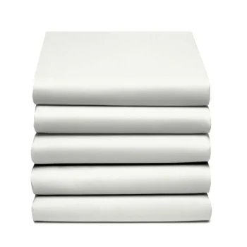 Clearance Cinderella Splittopper Hoeslaken Jersey Katoen Stretch Single Split - Ivoor 180x200/210cm