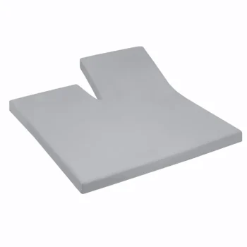Hot Cinderella Splittopper Hoeslaken Jersey Katoen Stretch Single Split - Light Grey 180x200/210cm